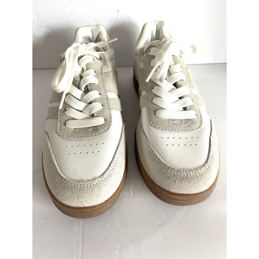 Lucky Step Air Cooled Classic Retro Preppy White Sneaker 7 Minimalist Clean Girl